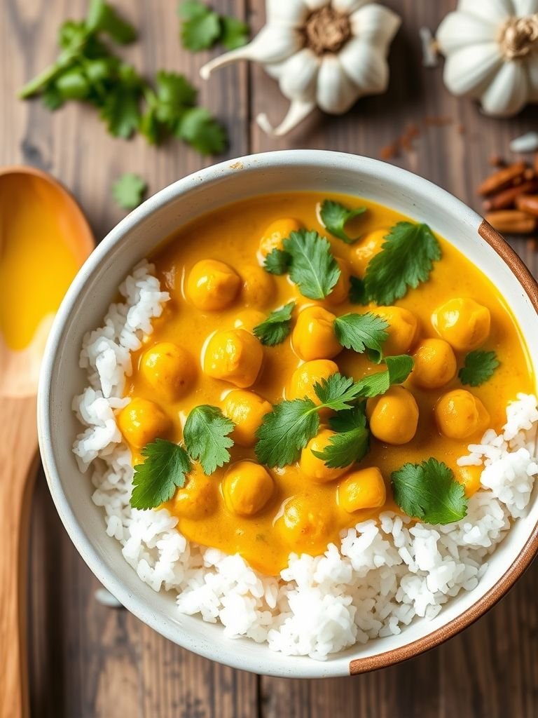 Coconut Chickpea Curry