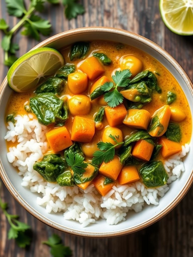 Coconut Curry with Chickpeas