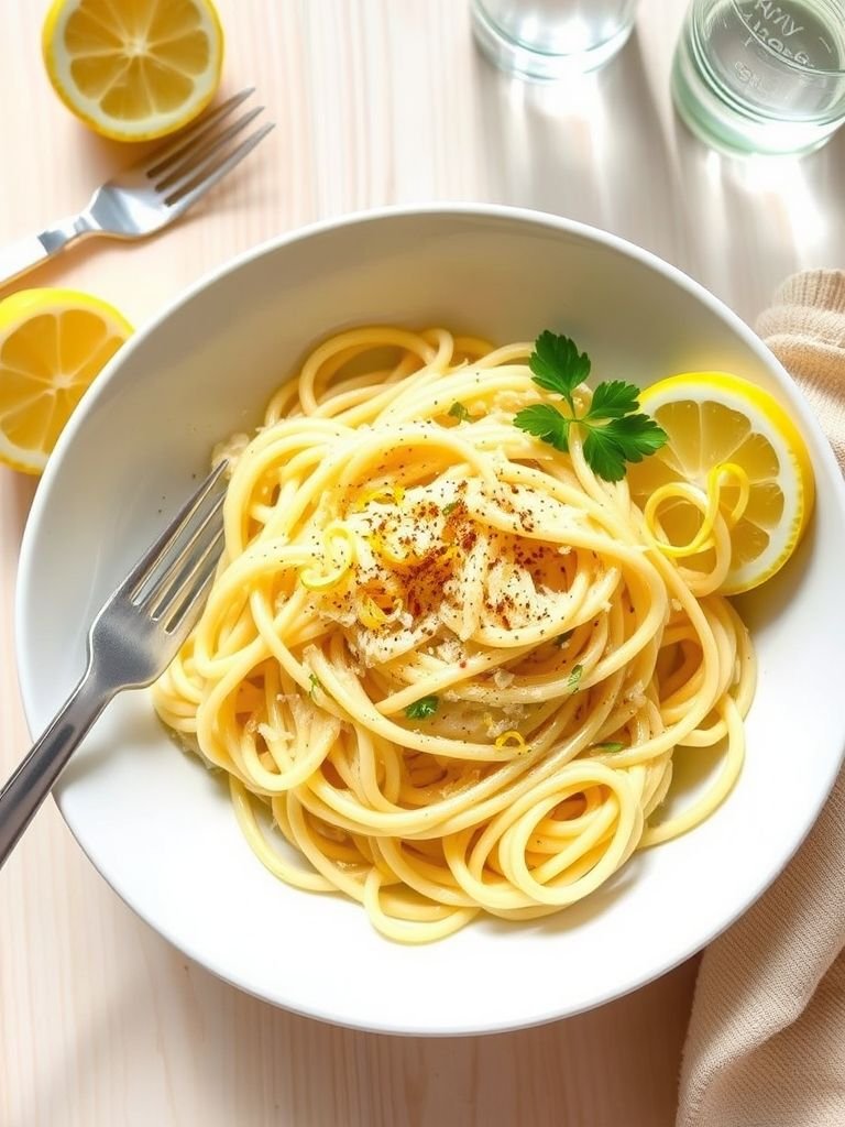 Creamy Lemon Parmesan Pasta
