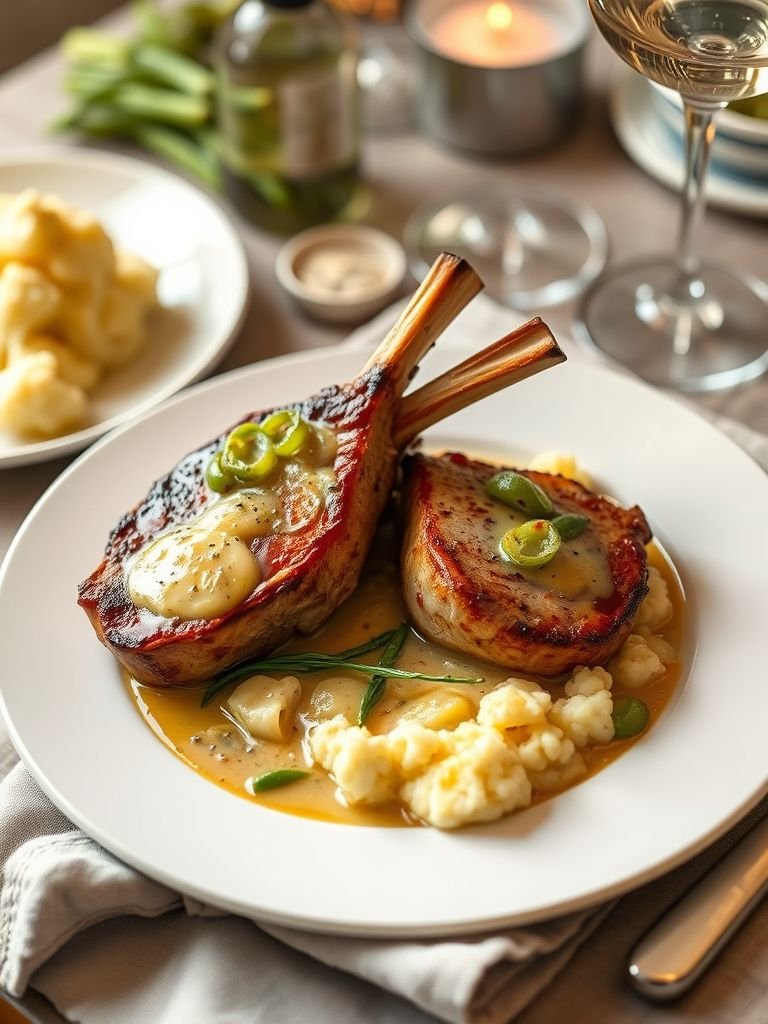 Creamy Mustard Pork Chop Recipes