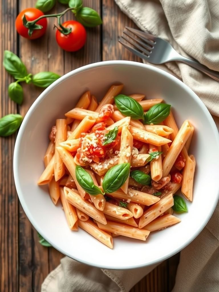 Creamy Tomato Basil Pasta