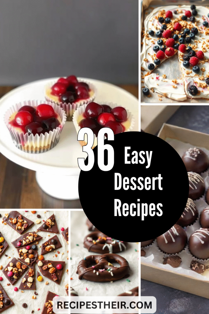 Easy Dessert Recipes