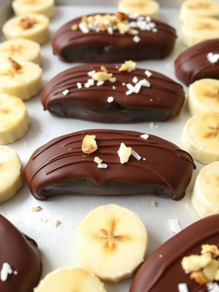 Frozen Chocolate Banana Bites