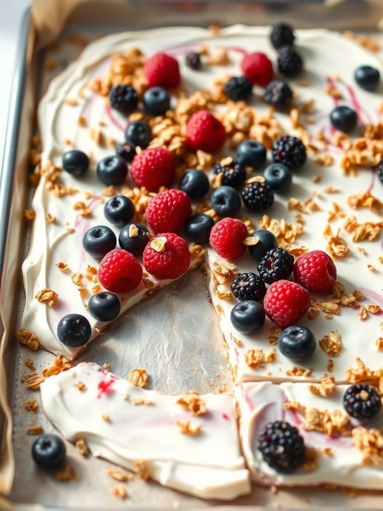 Frozen Yogurt Bark