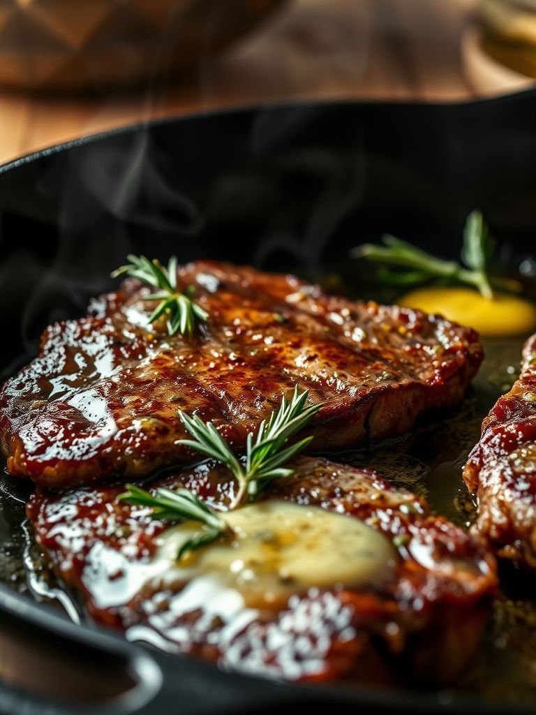 Garlic Butter Skirt Steak