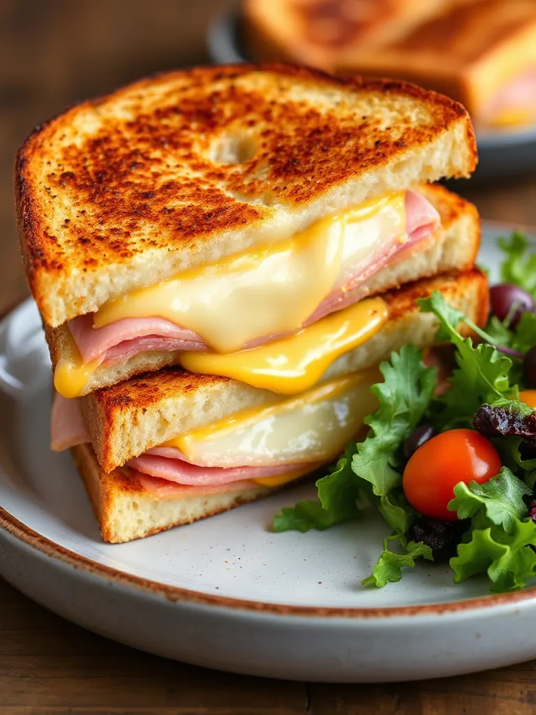 Ham and Cheese Melt