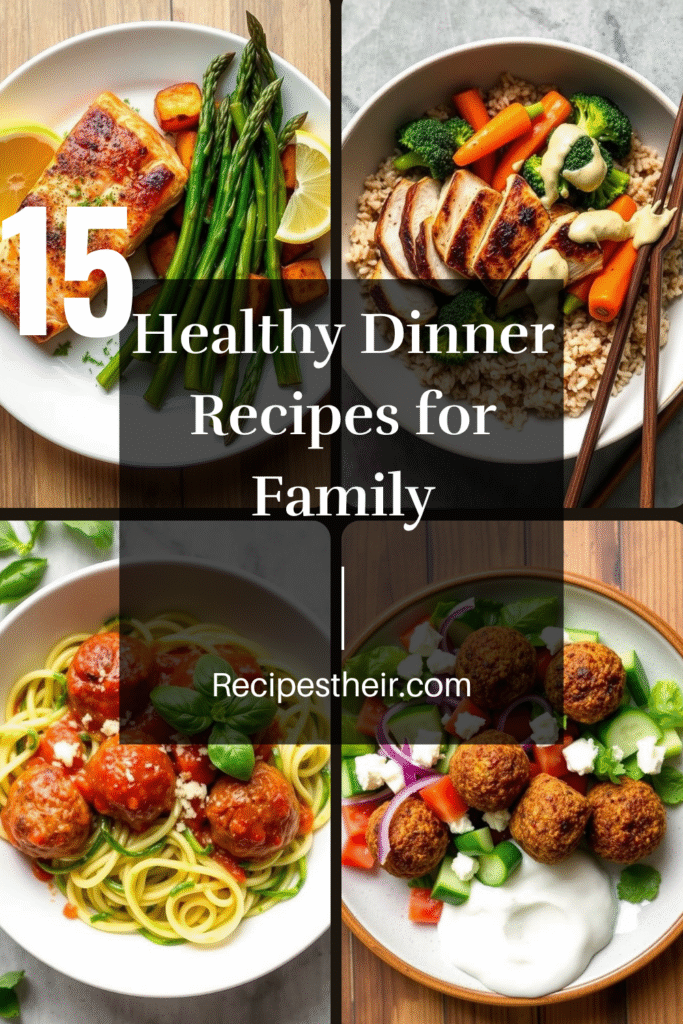 Healthy Dinner Recipes for Family