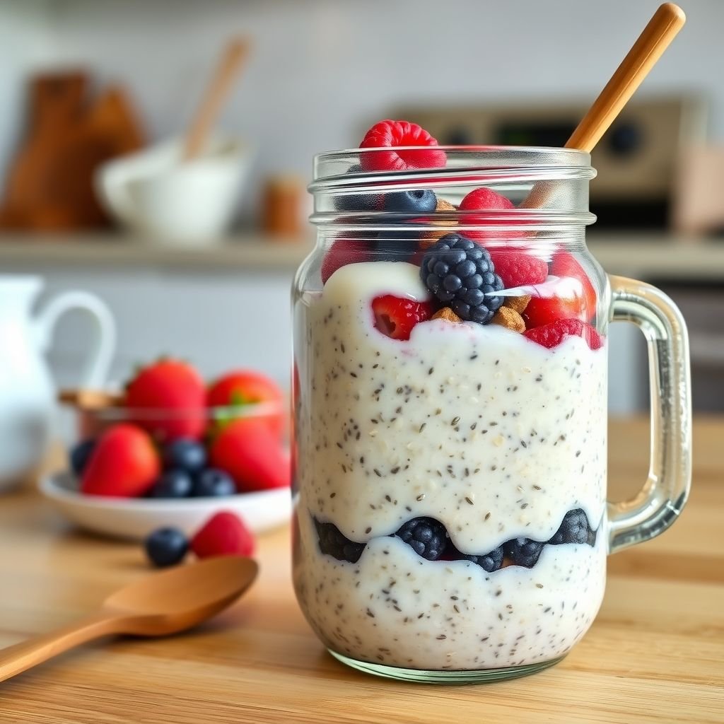 High-Protein Overnight Oats