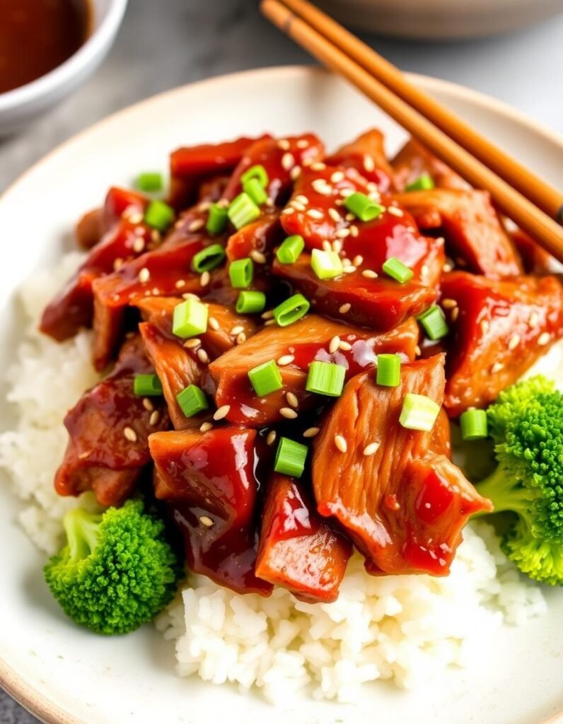 Honey Garlic Pulled Pork