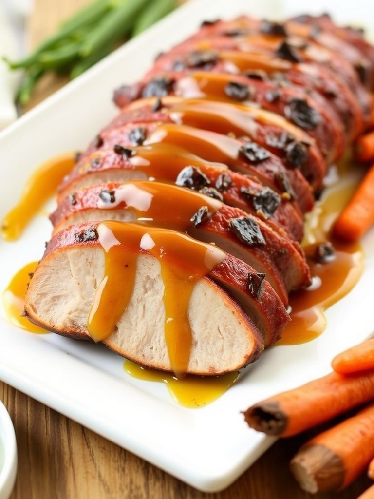 Honey Mustard Glazed Pork Shoulder