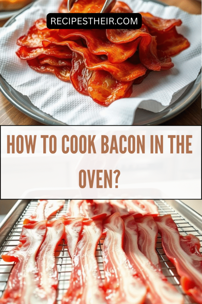 how to cook bacon in the oven