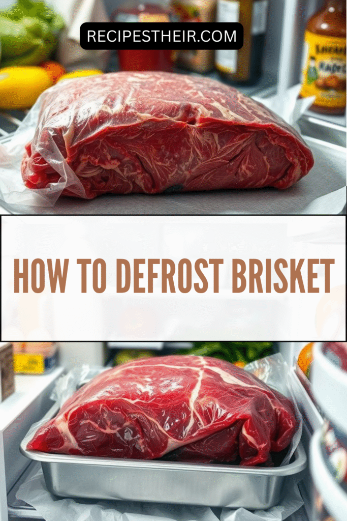 How to Defrost Brisket the Right Way