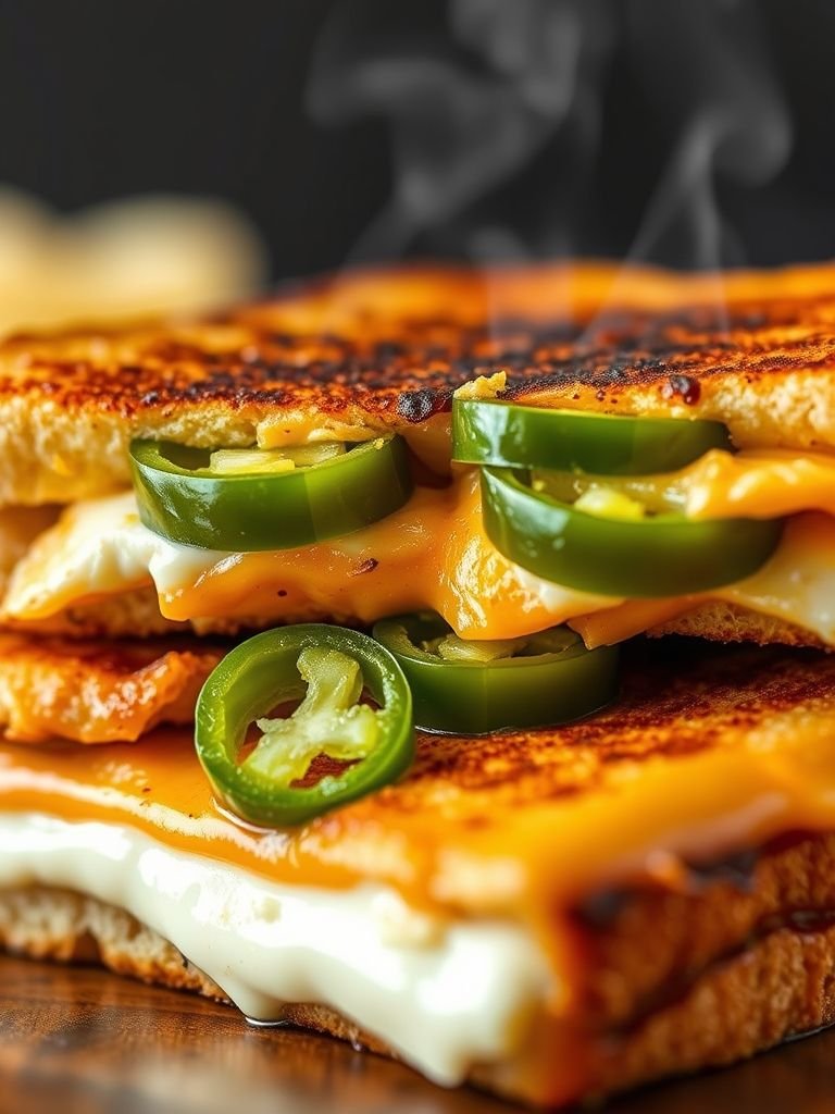 Jalapeño Popper Grilled Cheese