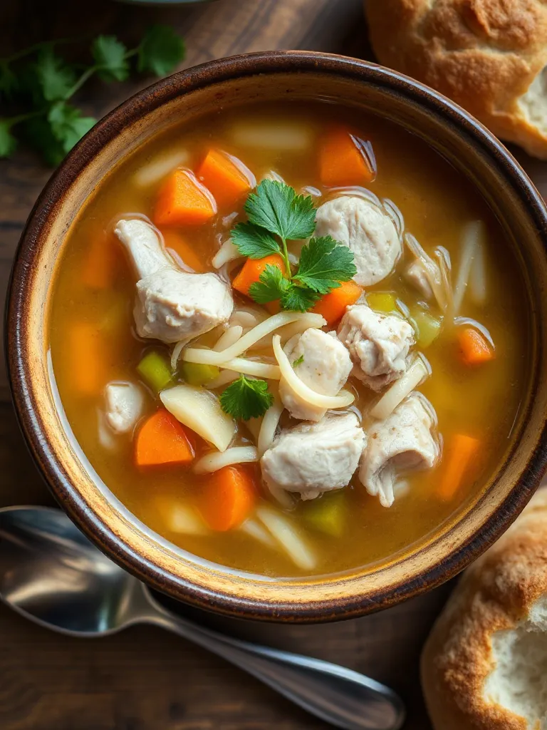 Leftover Turkey Soup (Perfect for Safe Cooked Turkey)