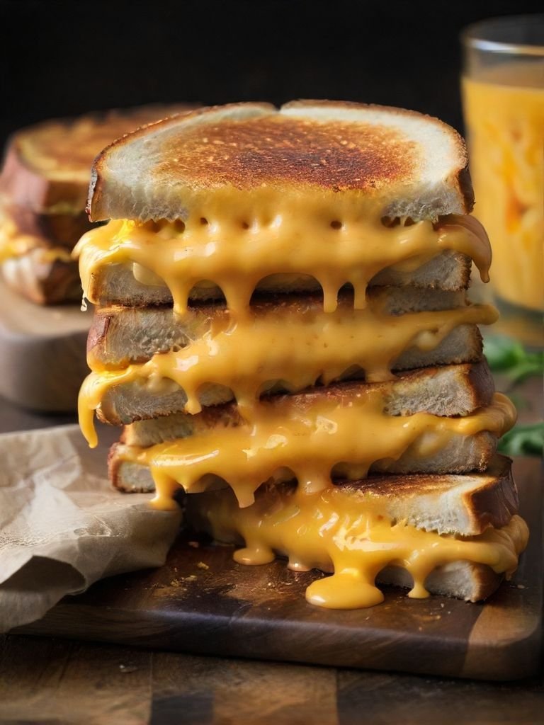 Mac and Cheese Grilled Cheese
