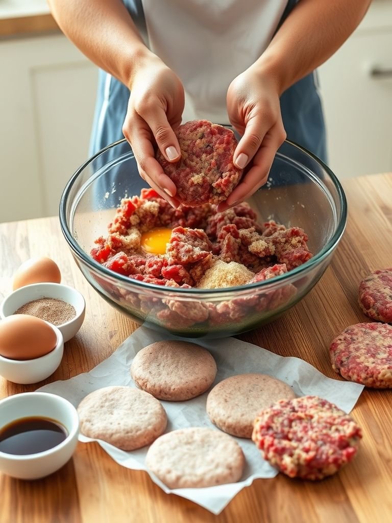 Make the Steak Patties