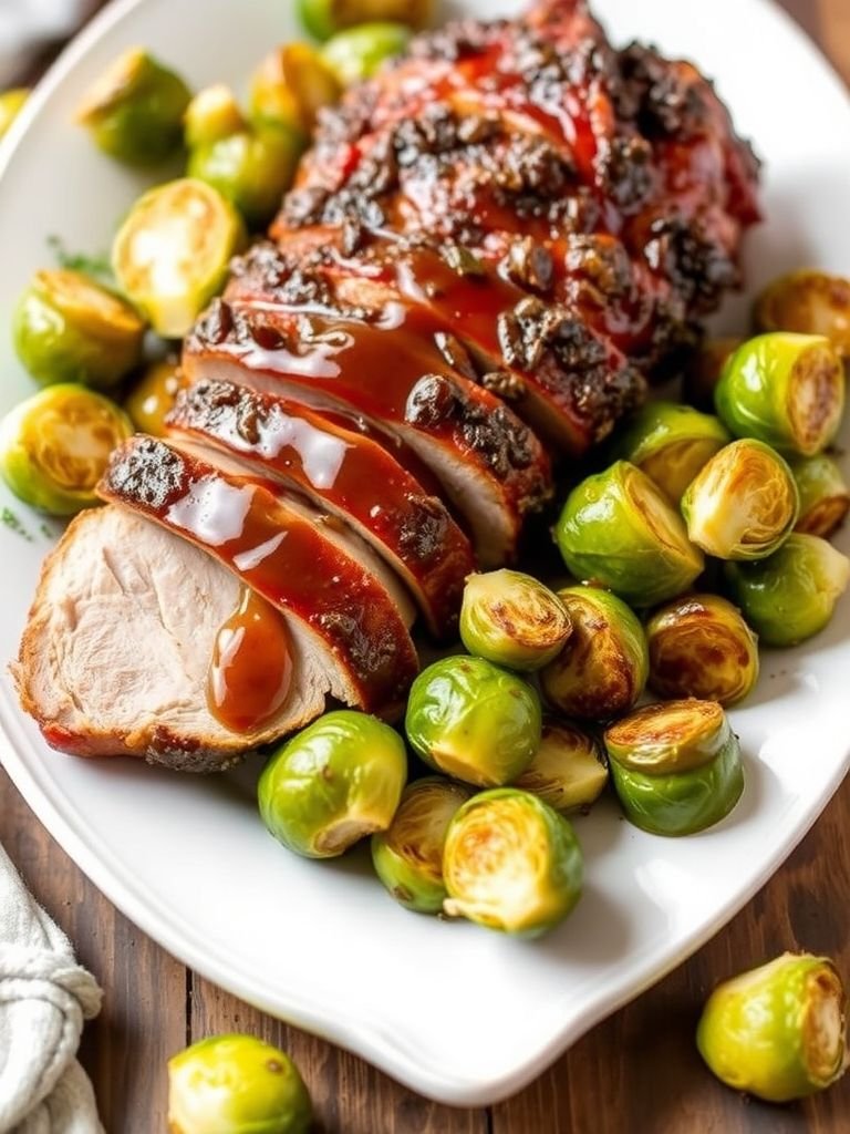 Maple Dijon Pork Shoulder Roast