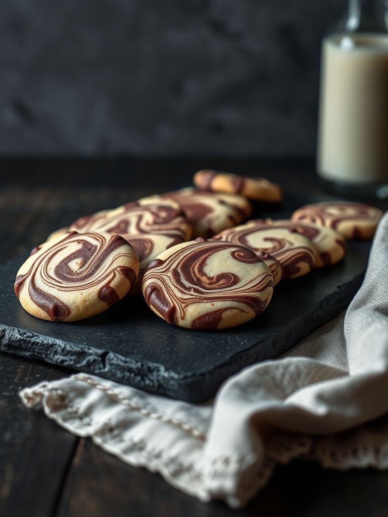 Marbled Chocolate Sugar Cookies