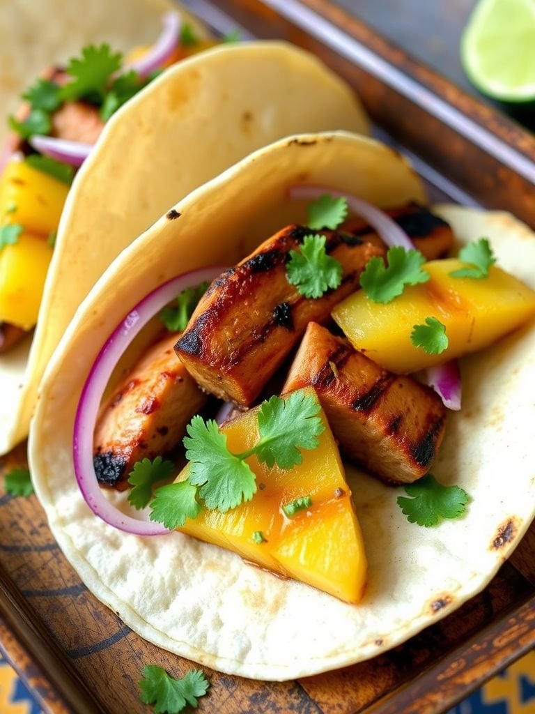 Mexican Pork Tacos (Tacos al Pastor Style)