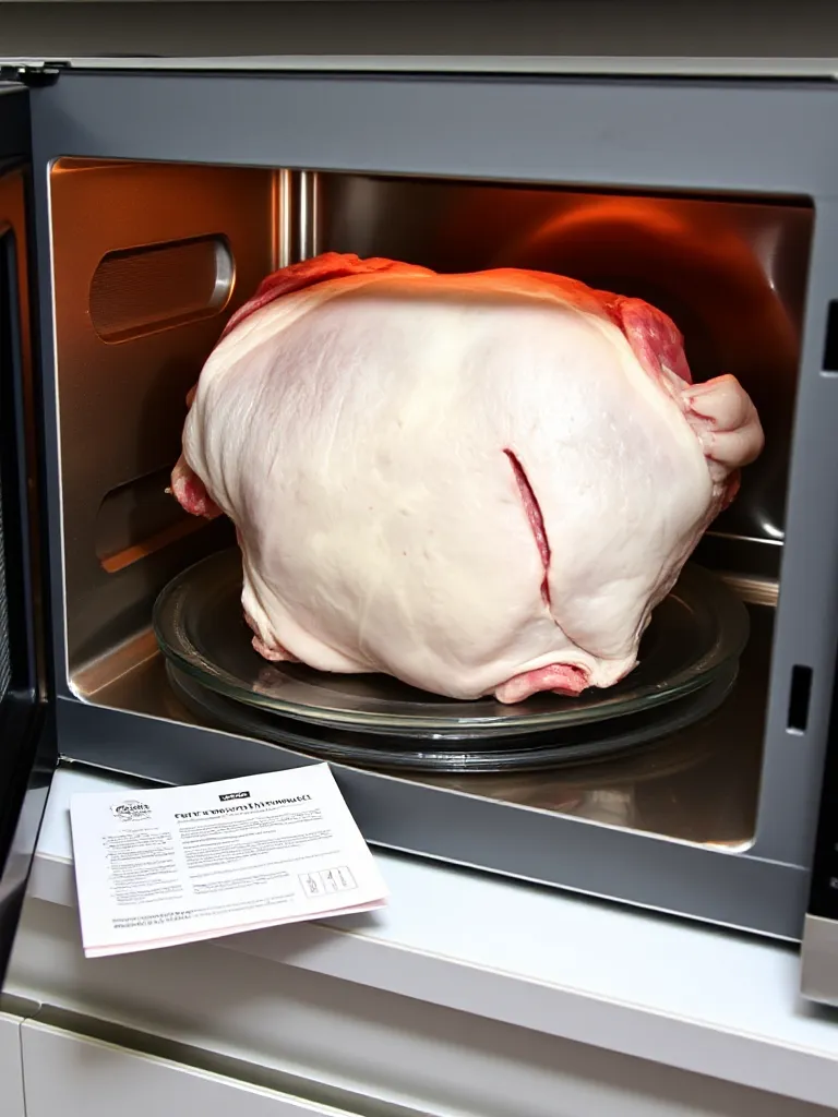 Microwave Method (Not Recommended for Large Cuts)