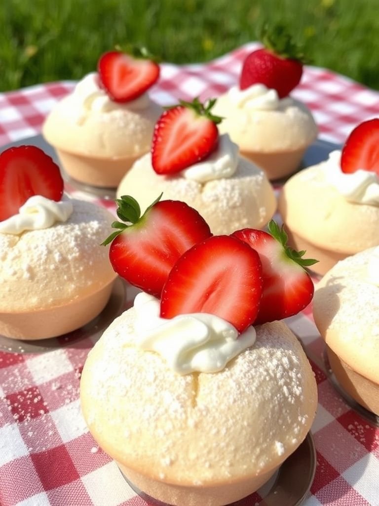 Mini Angel Food Cakes
