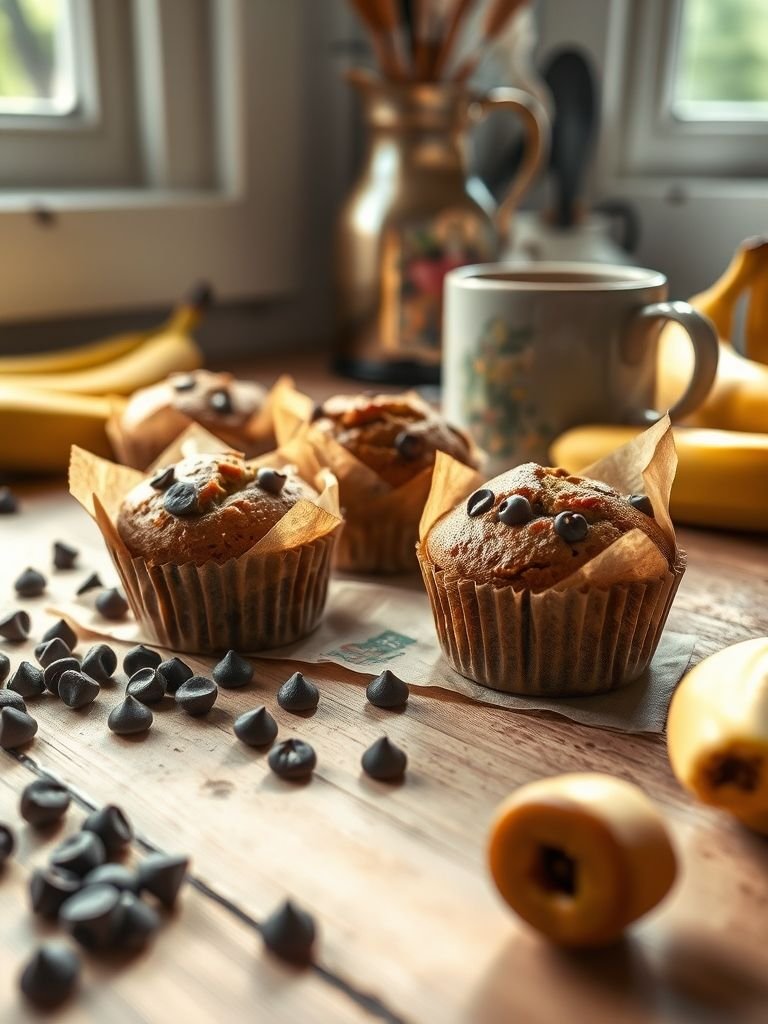 Mini Banana Bread Cakes
