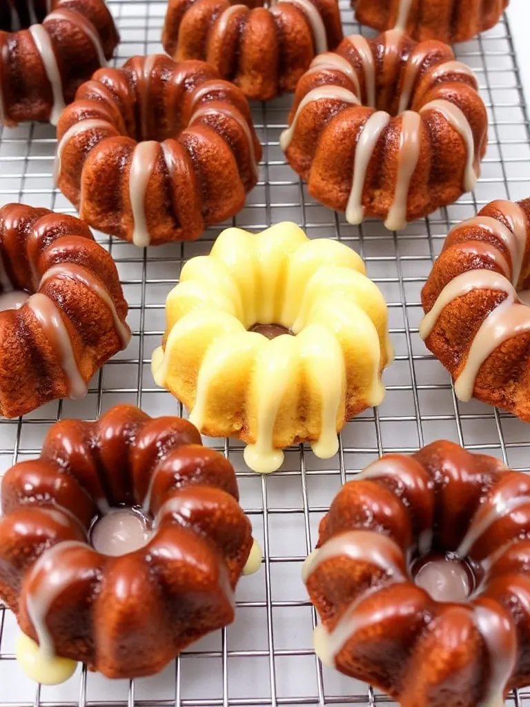 Mini Bundt Cakes (Any Flavor!)
