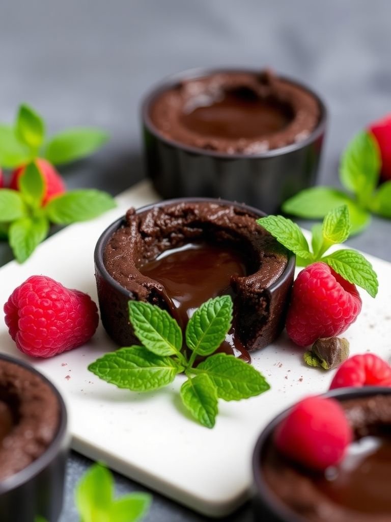 Mini Chocolate Lava Cakes