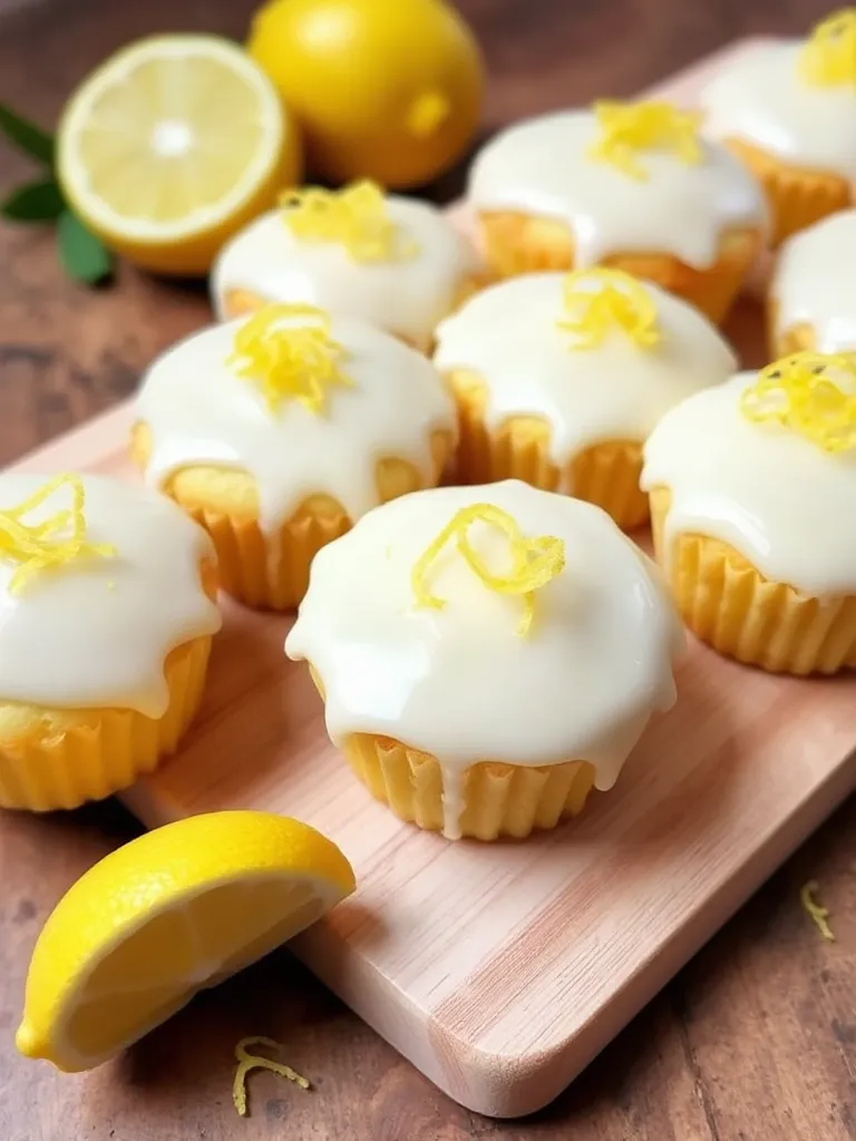 Mini Lemon Drizzle Cakes