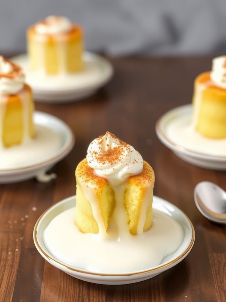 Mini Tres Leches Cakes