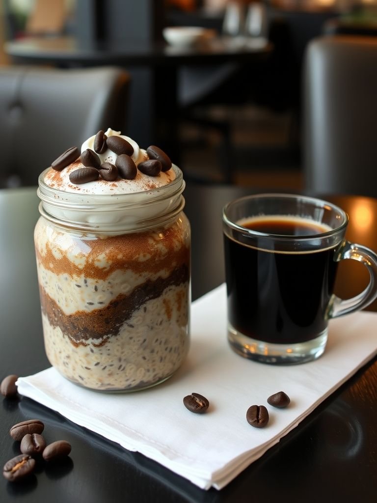 Mocha Coffee Overnight Oats