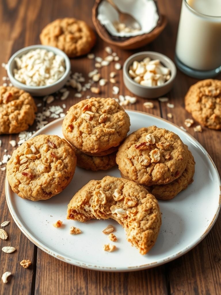 Oatmeal Coconut Cookies