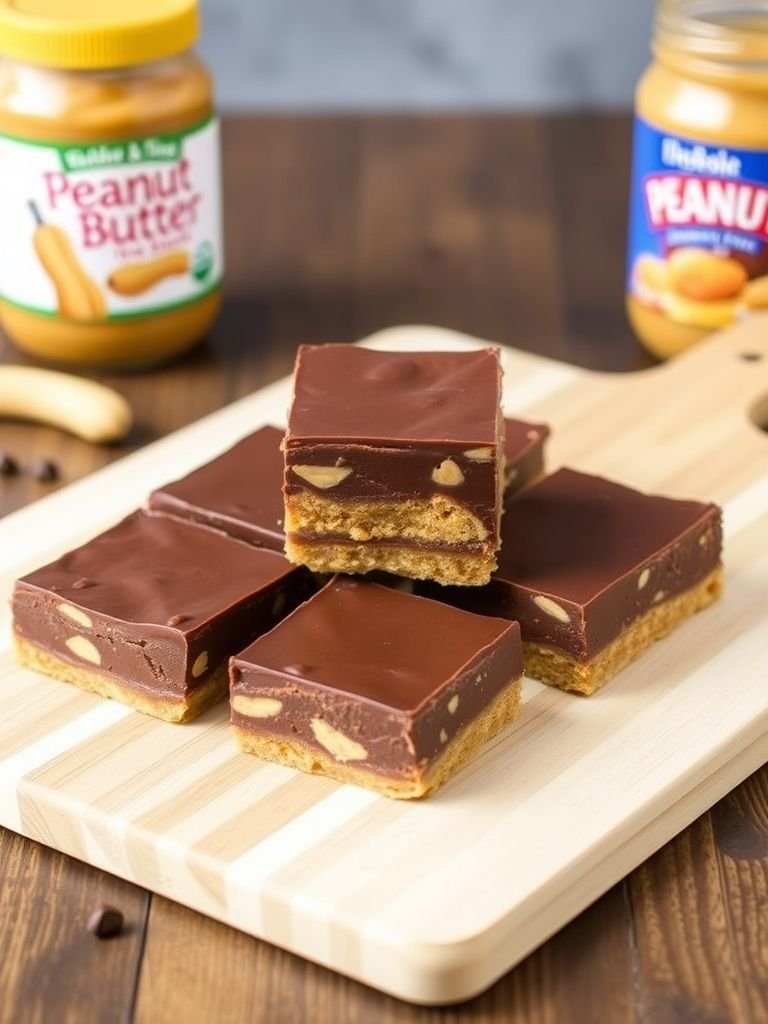 Peanut Butter No-Bake Bars