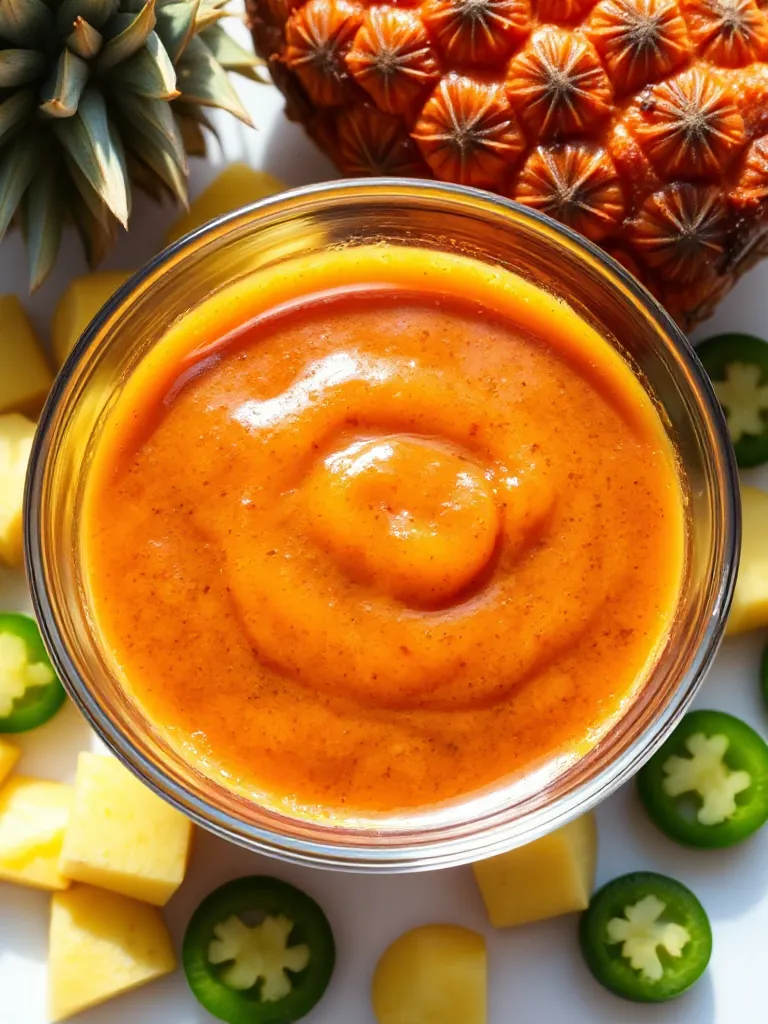 Pineapple Jalapeño BBQ Sauce