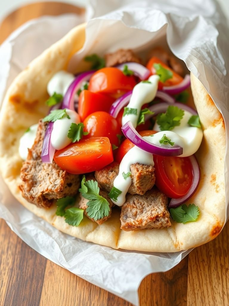 Pork Shoulder Gyros