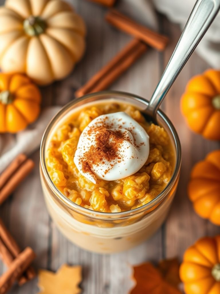 Pumpkin Pie Overnight Oats