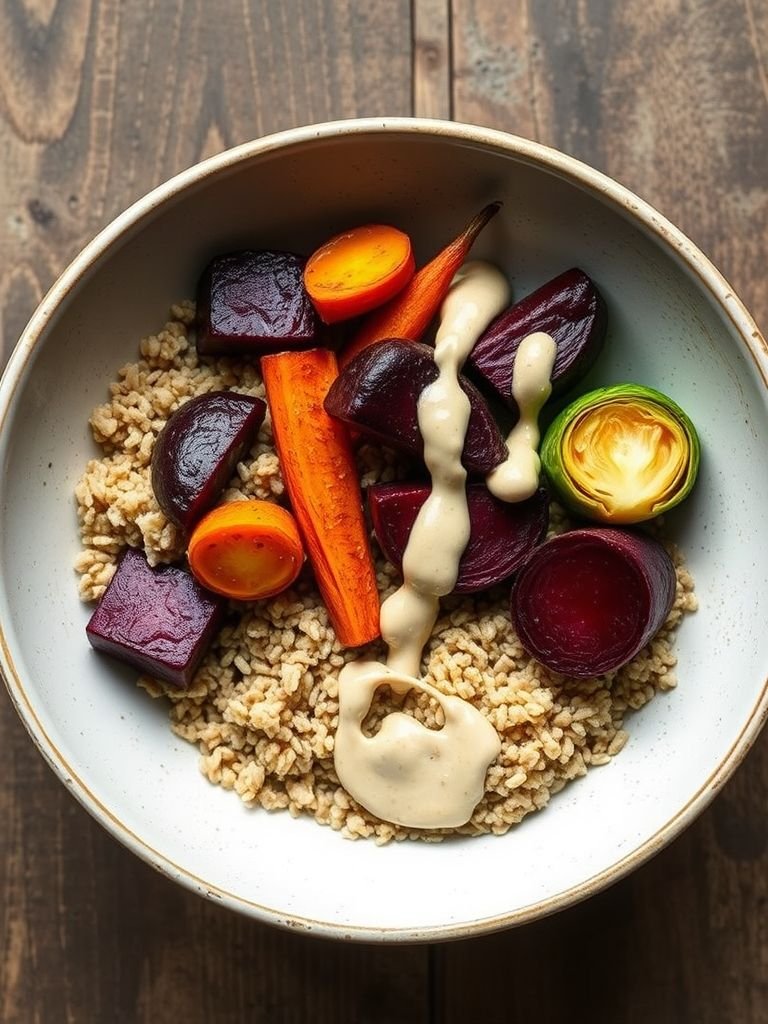 Roasted Veggie Grain Bowl