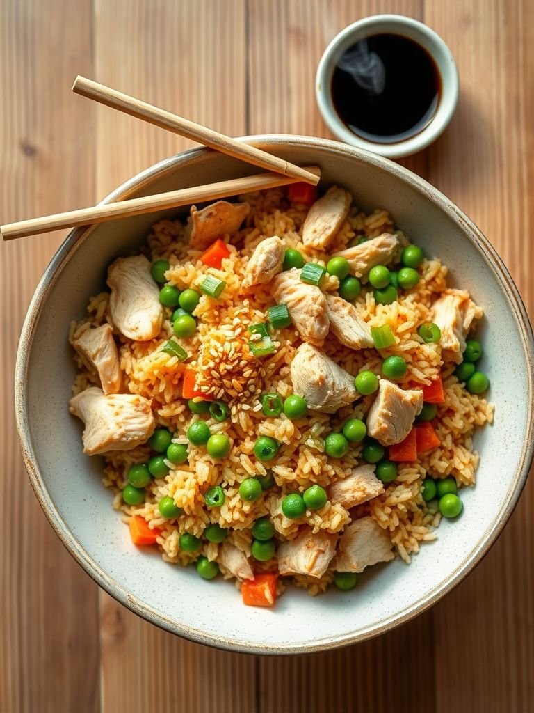 Rotisserie Chicken Fried Rice