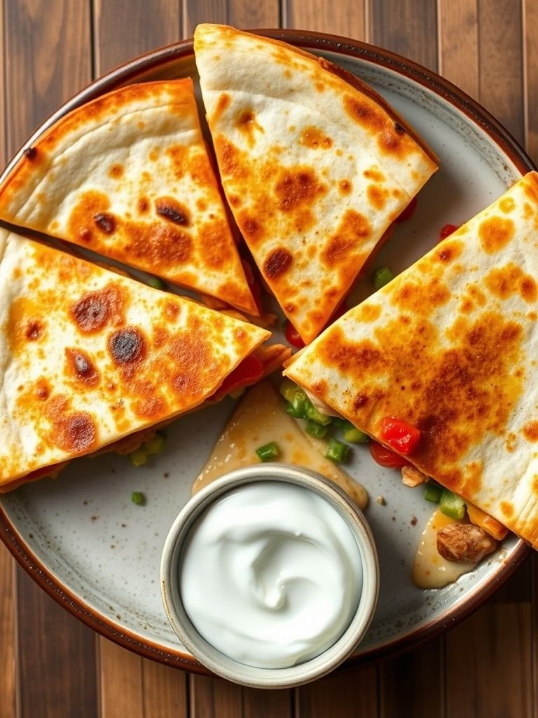 Rotisserie Chicken Quesadillas