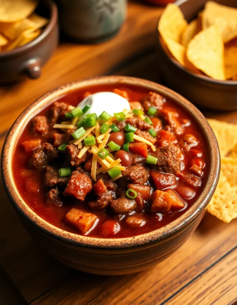 Round Steak Chili
