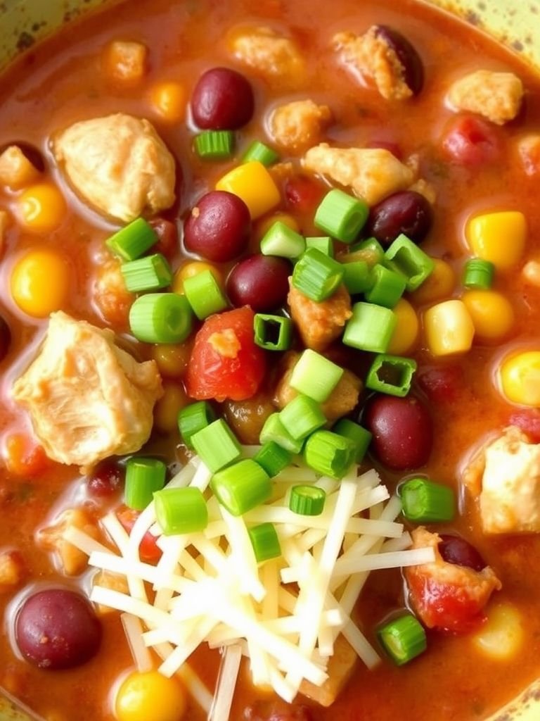 Slow Cooker Chicken Chili