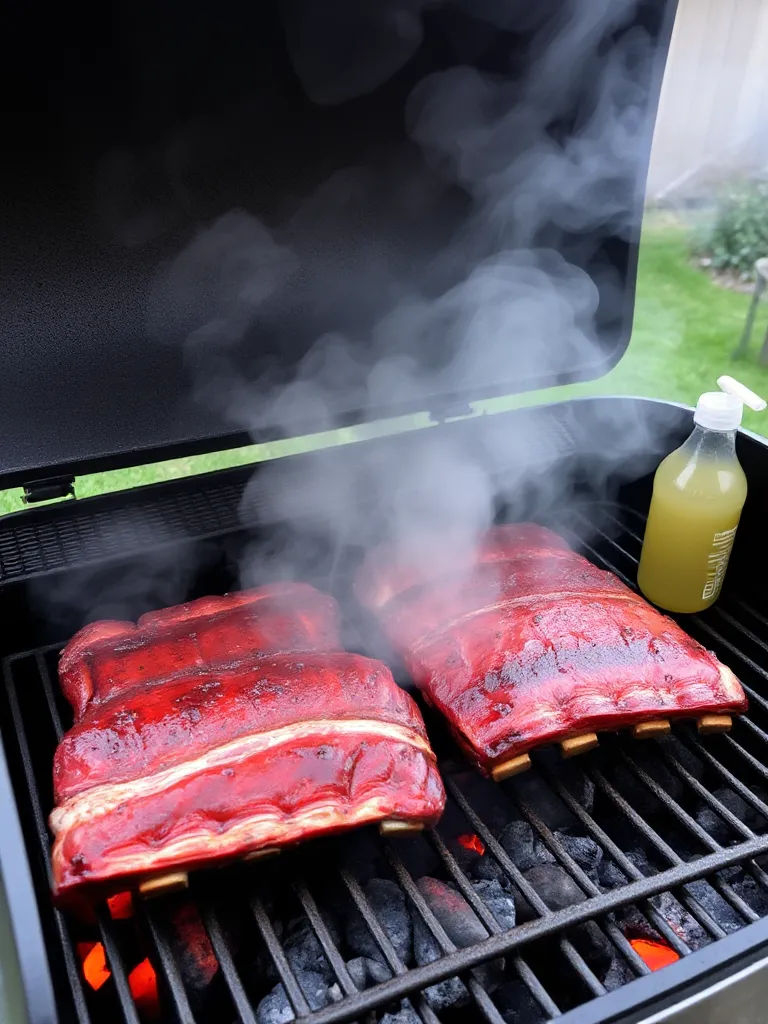 Smoke the Ribs for 3 Hours