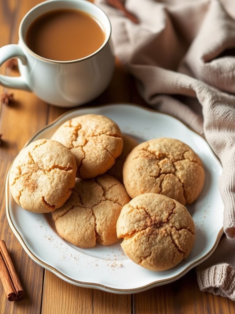 Spiced Chai Snickerdoodles