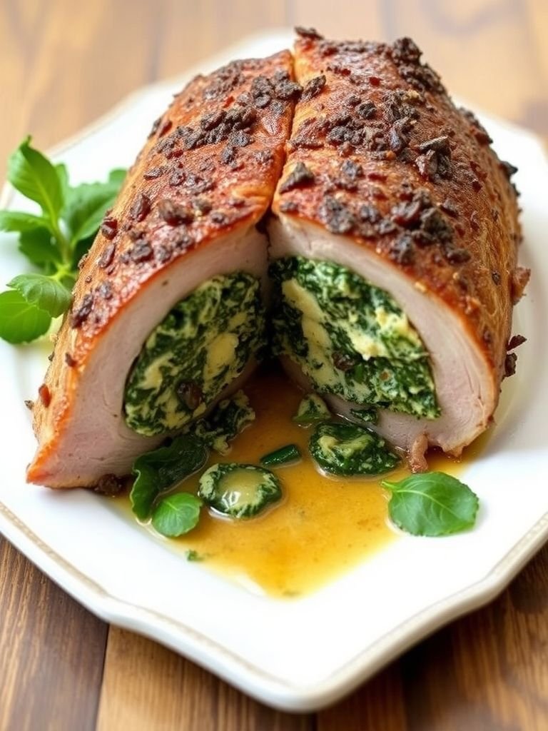 Stuffed Pork Shoulder