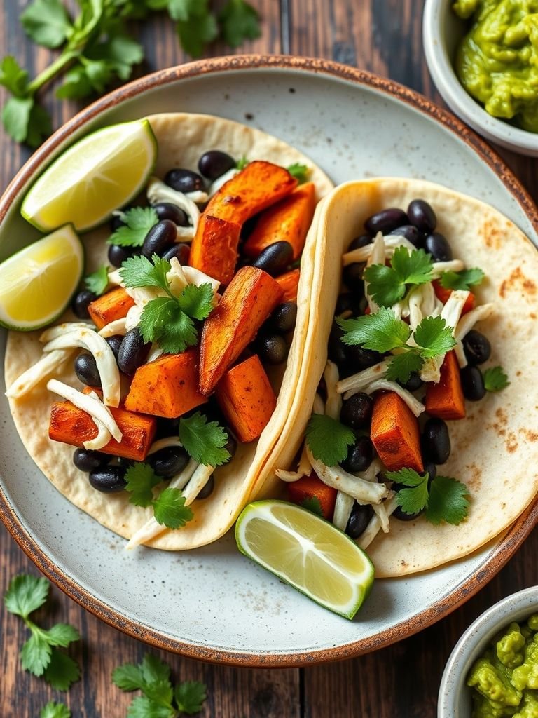 Sweet Potato and Black Bean Tacos