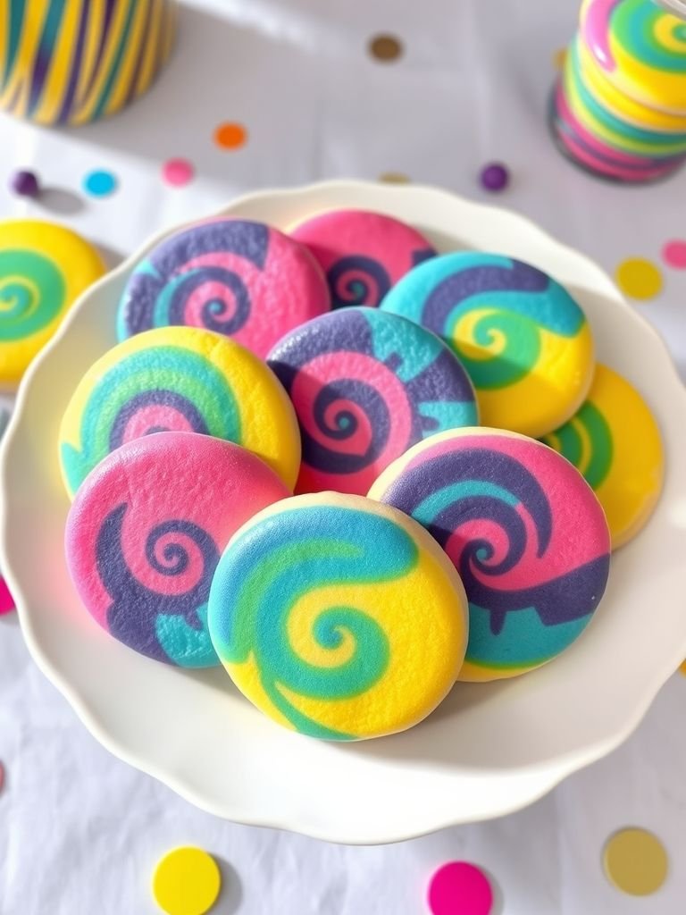 Tie-Dye Sugar Cookies