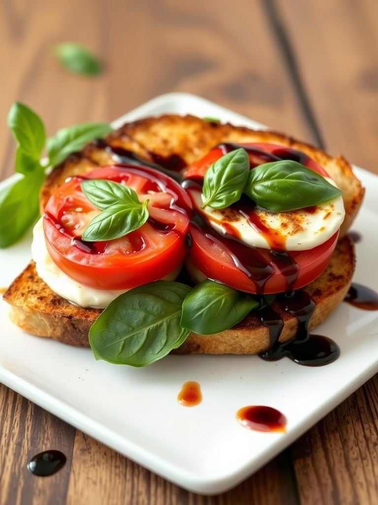 Tomato Basil Grilled Cheese