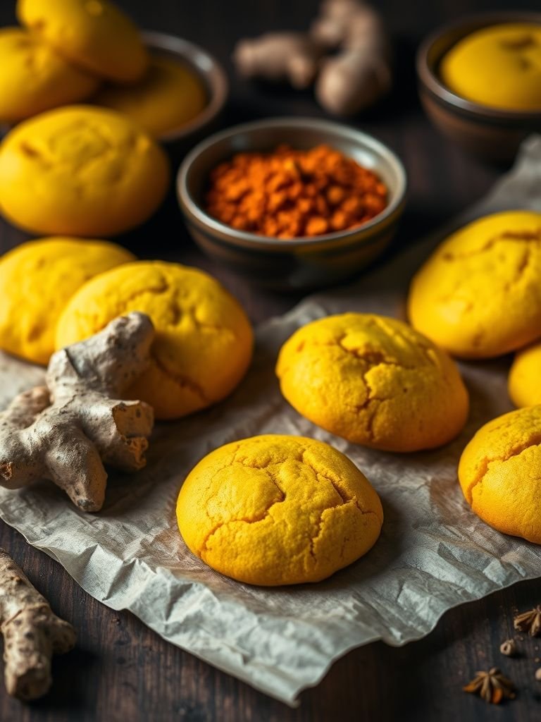 Turmeric Ginger Cookies