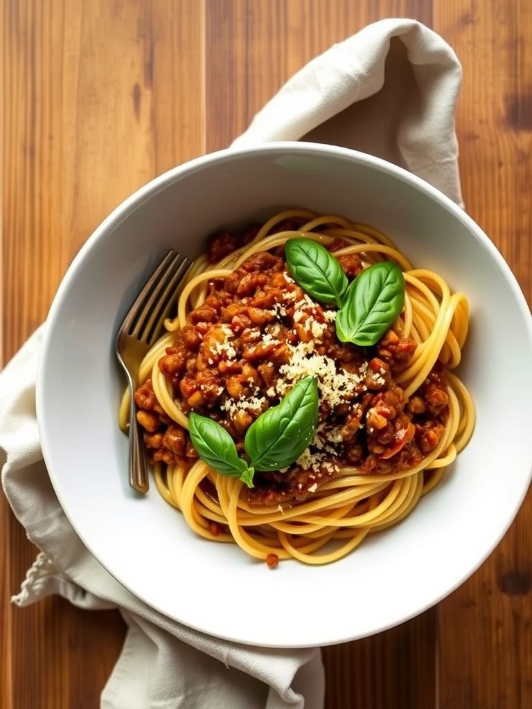 Vegan Lentil Bolognese