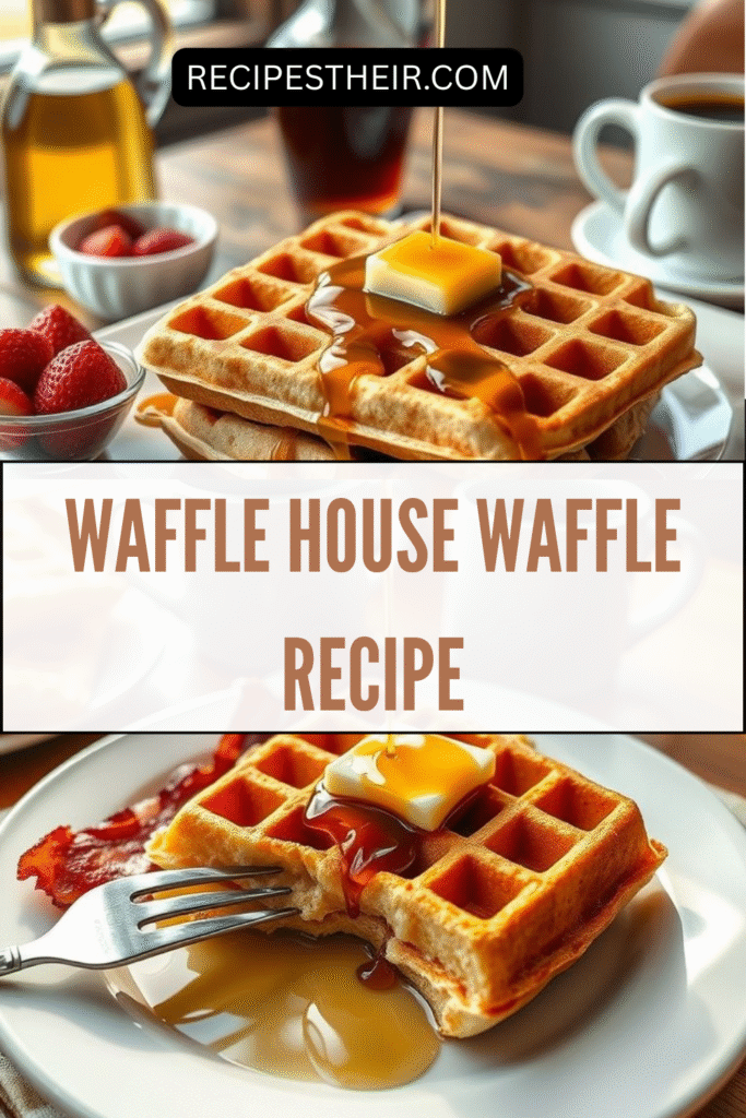 Waffle House Waffle Recipe